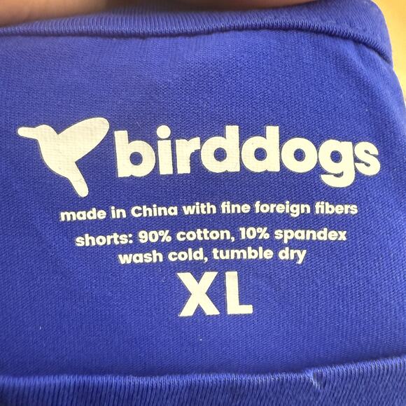 Birddogs Blue Flower Bird Blue Tee Mens Size Xlarge - Picture 2 of 3